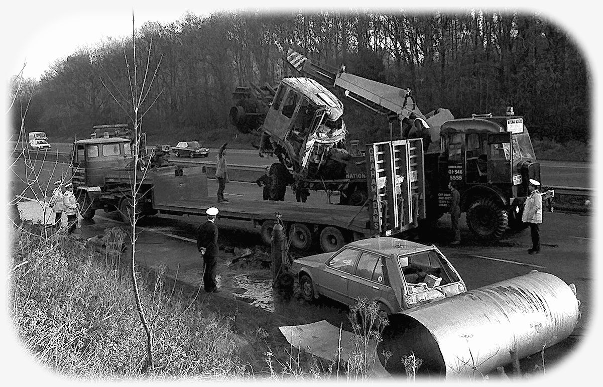 RTA Accident on the Esher bypass Surrey