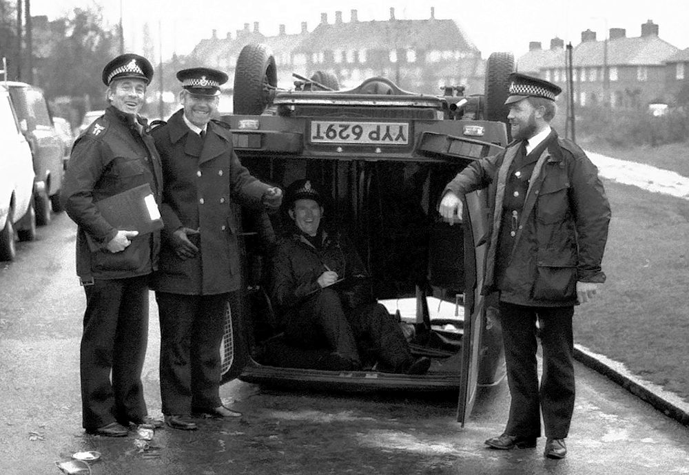 A PolAcc or Police Accident (polac) in Mordon