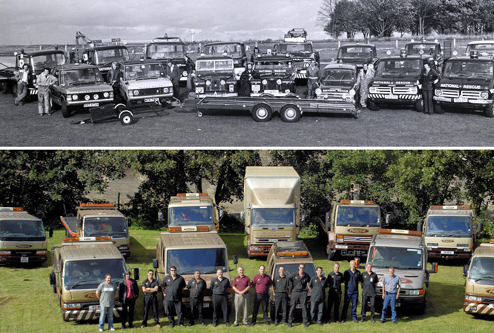National Rescues Fleet over the years